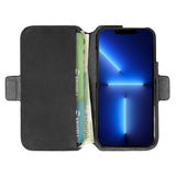 Krusell iPhone 13 Pro Etui Leather PhoneWallet Svart