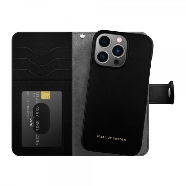 Ideal of Sweden iPhone 13 Pro Etui Magnet Wallet+ Svart