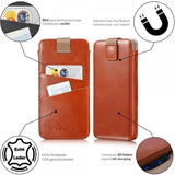 Kavaj iPhone 13 Pro Etui Miami Brun