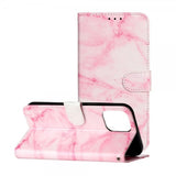 iPhone 13 Pro Etui Motiv Rosa  Marmor