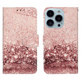 iPhone 13 Pro Etui Motiv Rosa Glitter