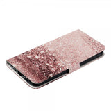 iPhone 13 Pro Etui Motiv Rosa Glitter