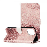 iPhone 13 Pro Etui Motiv Rosa Glitter