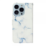 iPhone 13 Pro Etui Motiv Hvit Marmor