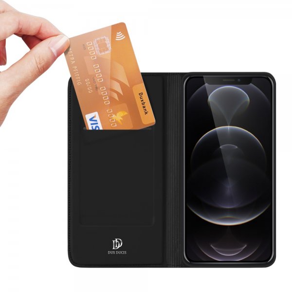 Dux Ducis iPhone 13 Pro Etui Skin Pro Series Svart
