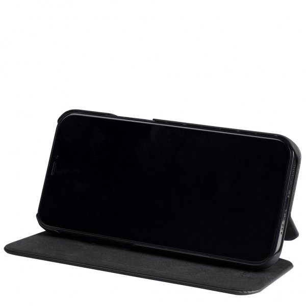 holdit iPhone 13 Pro Etui SlimFlip Wallet Svart