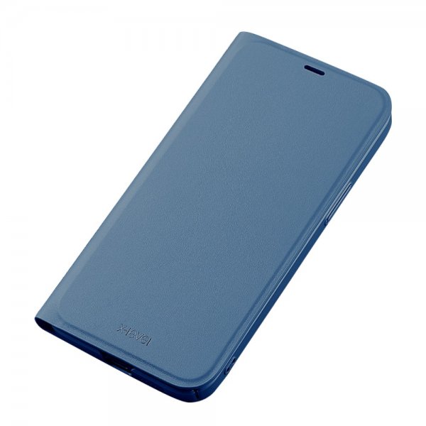 X-Level iPhone 13 Pro Etui Stativfunksjon Blå