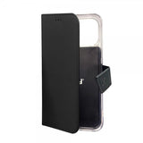 Celly iPhone 13 Pro Etui Wally Wallet Case Svart