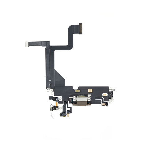 iPhone 13 Pro ladekontakt med flekskabel - Gull