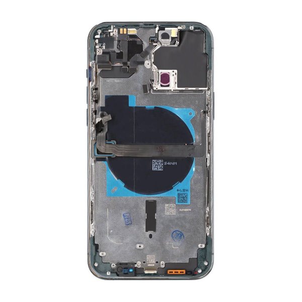 iPhone 13 Pro Max bakside med komplett ramme OEM - grønn
