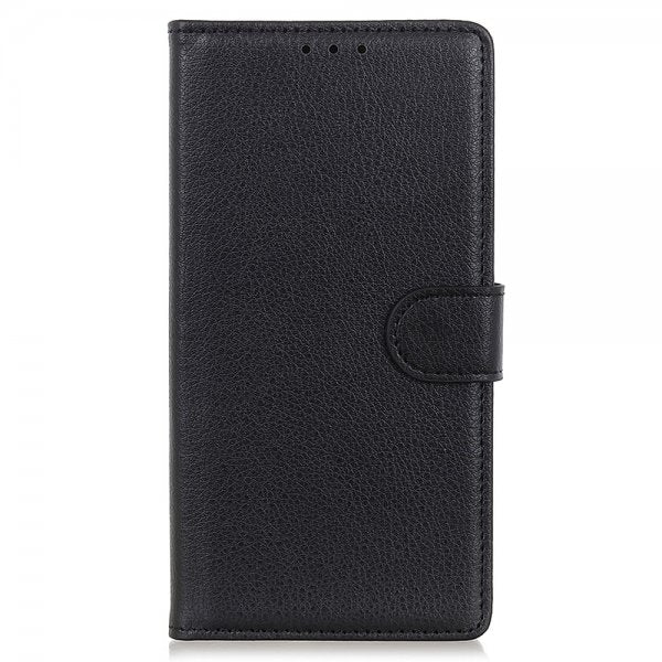 Nordic Covers iPhone 13 Pro Max Etui Litchi Raven Black