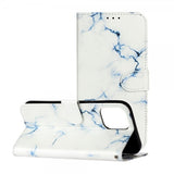 iPhone 13 Pro Max Etui Motiv Vit Marmor