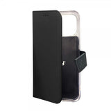Celly iPhone 13 Pro Max Etui Wally Wallet Case Svart