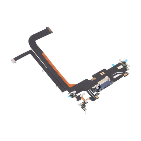 iPhone 13 Pro Max ladekontakt med flekskabel original - Blå