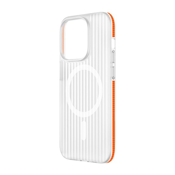 iPhone 13 Pro Max Deksel Korrugerte MagSafe Oransje