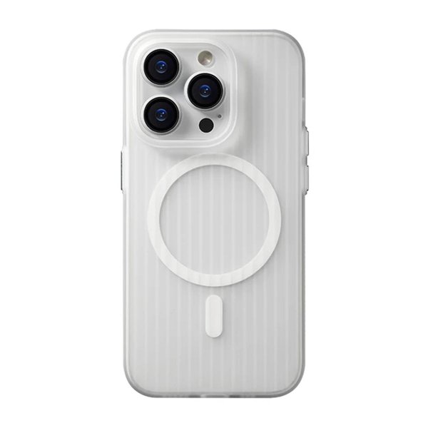 iPhone 13 Pro Max Deksel Korrugerte MagSafe Transparent