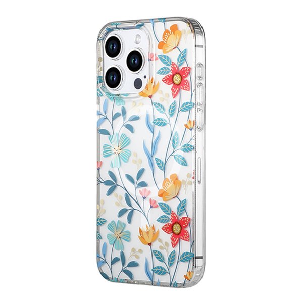 iPhone 13 Pro Max Deksel Blomstermønster MagSafe Kvister