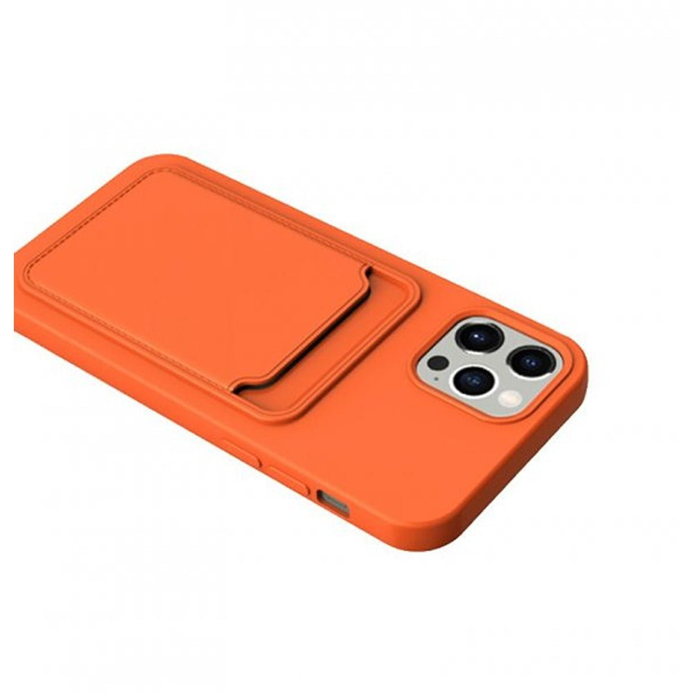 iPhone 13 Pro Max Deksel Kortholder Oransje
