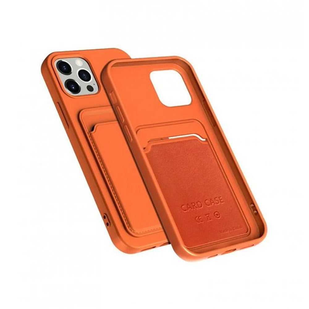 iPhone 13 Pro Max Deksel Kortholder Oransje