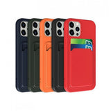 iPhone 13 Pro Max Deksel Kortholder Rød