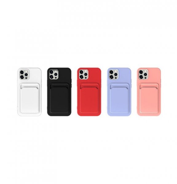 iPhone 13 Pro Max Deksel Kortholder Rosa