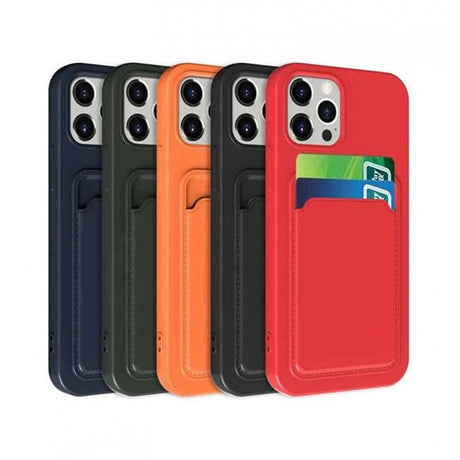 iPhone 13 Pro Max Deksel Kortholder Svart