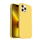 Rvelon iPhone 13 Pro Max Deksel Silikon Gul