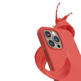 Rvelon iPhone 13 Pro Max Deksel Silikon Rosa