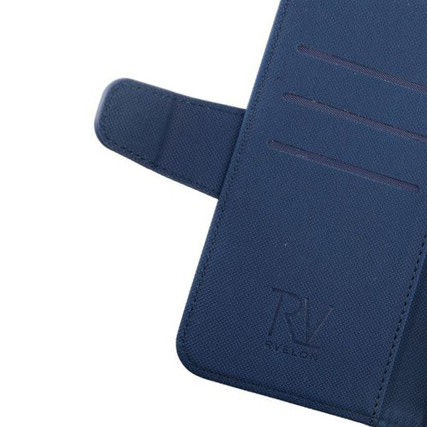 Rvelon iPhone 13 Pro Max Etui Utbrettbar Kortlomme Blå