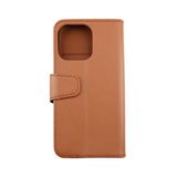 Rvelon iPhone 13 Pro Max Etui Utbrettbar Kortlomme Brun