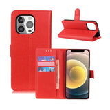 iPhone 13 Pro Max Etui med Stativ Rød