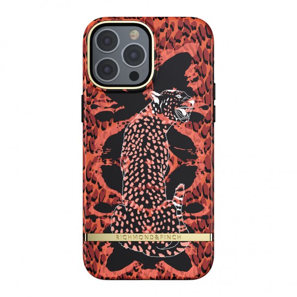 Richmond & Finch iPhone 13 Pro Max Deksel Amber Cheetah