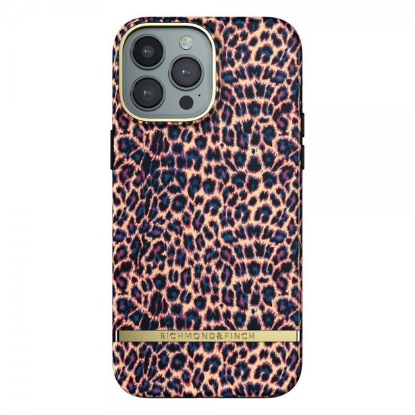 Richmond & Finch iPhone 13 Pro Max Deksel Apricot Leopard