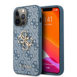 Guess iPhone 13 Pro Max Deksel Big Logo Blå