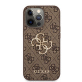Guess iPhone 13 Pro Max Deksel Big Logo Brun