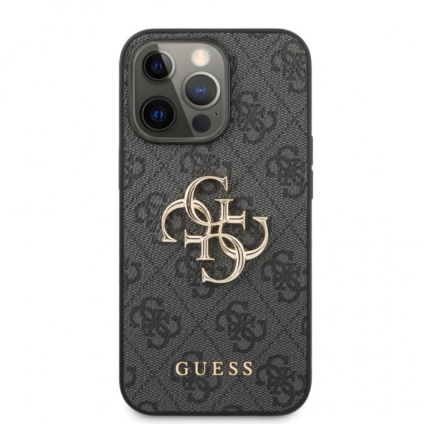 Guess iPhone 13 Pro Max Deksel Big Logo Grå