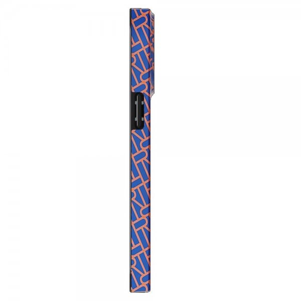 Richmond & Finch iPhone 13 Pro Max Deksel Blue Apricot RF Logo