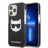 Karl Lagerfeld iPhone 13 Pro Max Deksel Choupette Svart