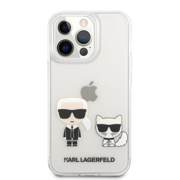 Karl Lagerfeld iPhone 13 Pro Max Deksel Choupette Transparent