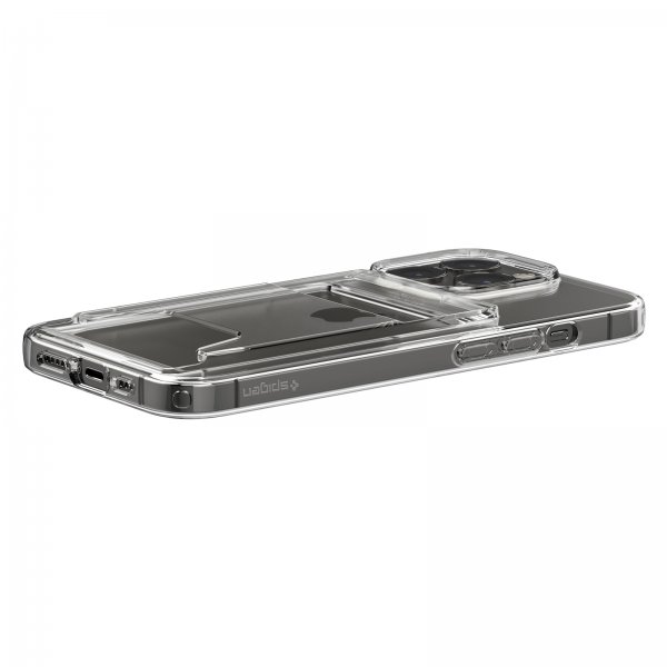 Spigen iPhone 13 Pro Max Deksel Crystal Slot Dual Crystal Clear