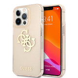 Guess iPhone 13 Pro Max Deksel Full Glitter Gull