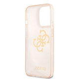 Guess iPhone 13 Pro Max Deksel Full Glitter Gull