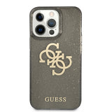 Guess iPhone 13 Pro Max Deksel Full Glitter Svart