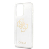 Guess iPhone 13 Pro Max Deksel Full Glitter Transparent