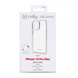 Celly iPhone 13 Pro Max Deksel GELSKIN Klar