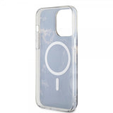 Guess iPhone 13 Pro Max Deksel Golden Marble MagSafe Svart