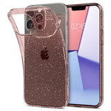 Spigen iPhone 13 Pro Max Deksel Liquid Crystal Glitter Rose Quartz