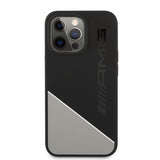 AMG iPhone 13 Pro Max Deksel Liquid Silicone Two Tone Grå