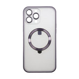 Rvelon iPhone 13 Pro Max Deksel Roterbart Stativ Lilla