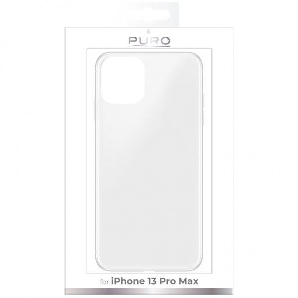 Puro iPhone 13 Pro Max Deksel Nude Transparent